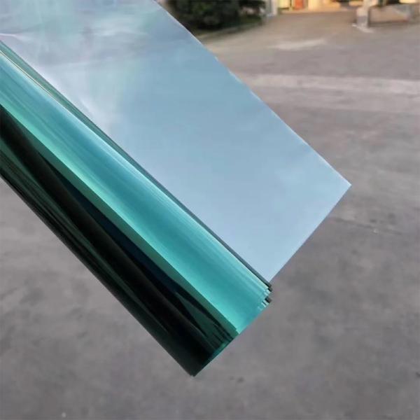 Glass PET Building Window Film Silver 20% VLT 2mil 1.52 X 30m