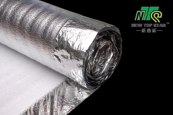 Quality White Aluminum 3 In 1 Laminate Flooring Underlayment Vapor Barrier Standard for sale