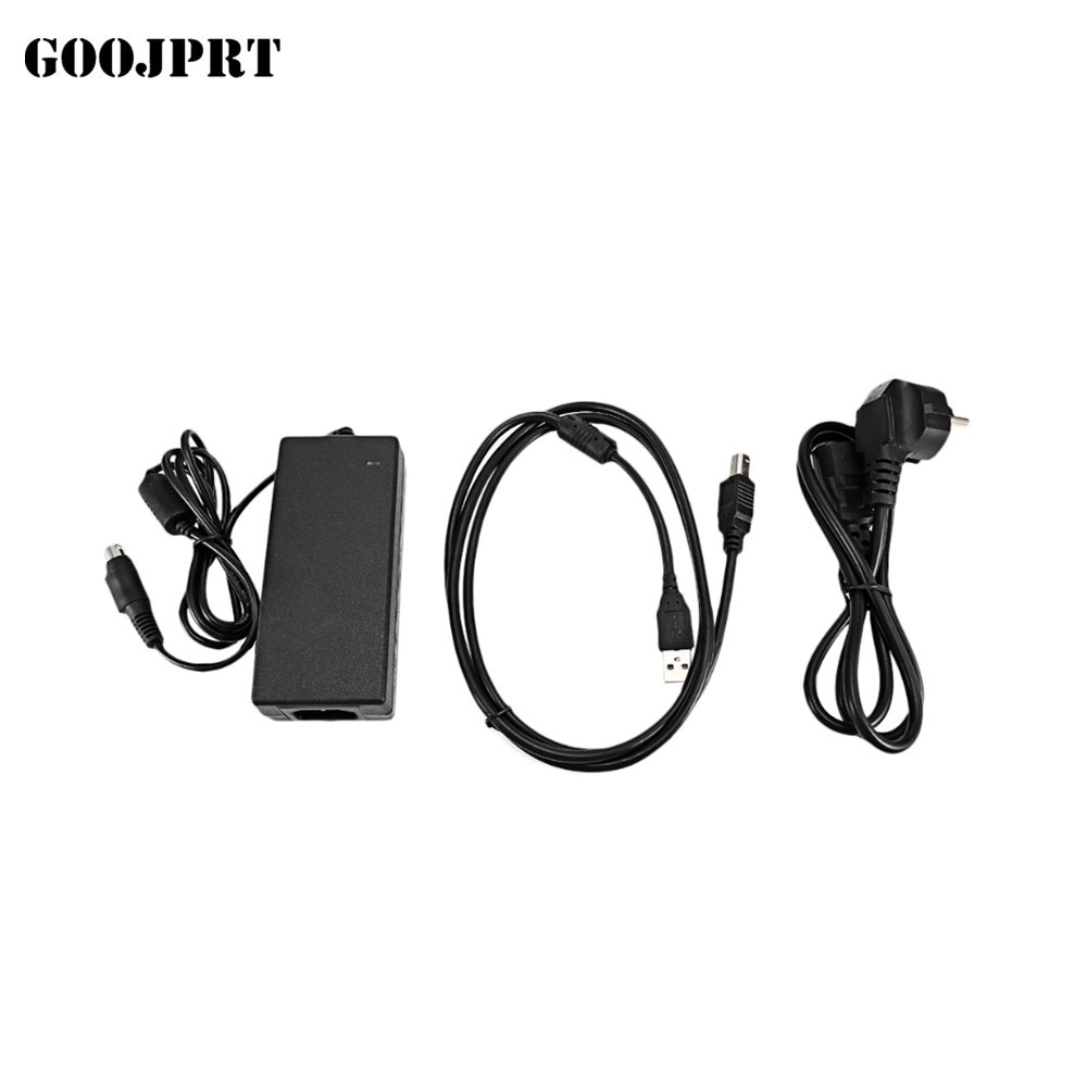Portable 80mm QR code thermal pos receipt printer with cutter
