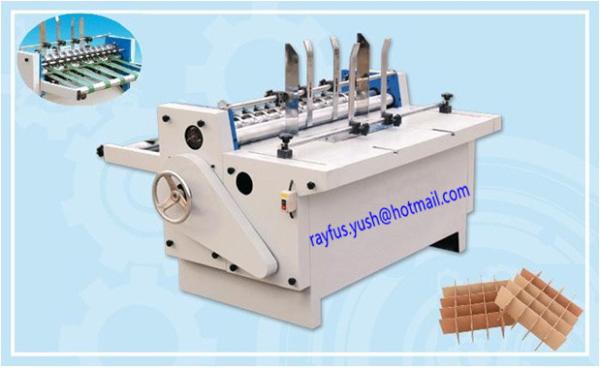 Quality Automatic Partition Slotter Machine High Speed Slitting Slotting Clapboard Making for sale