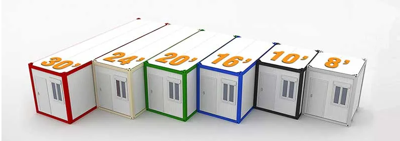 Stackable Waterproof And Moisture-proof Prefabricated Expandable Containers Multiple Size Specifications.