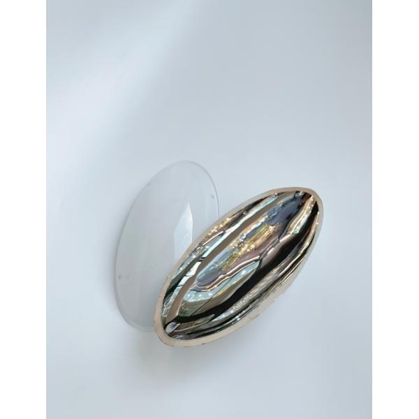 Romantic ribbon art chandelier glass twisted strip shape hotel lobby exhibition hall theater non-standard engineering chandelier