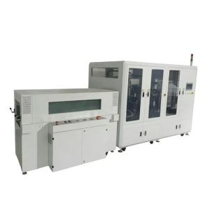 PLC HMI Fully Automatic Laminating And Cutting Machine Seals Firmly