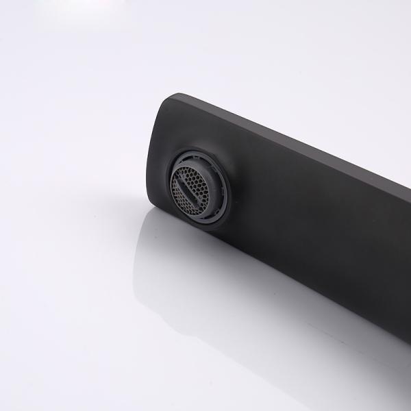 Brass Modern Vessel Single Hole Single Handle Basin Mixer Tap in Chrome Matte Black Gold Grey