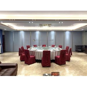 China Simple Elegant Banquet Hall Partition Wall 85mm-100mm Thickness wholesale