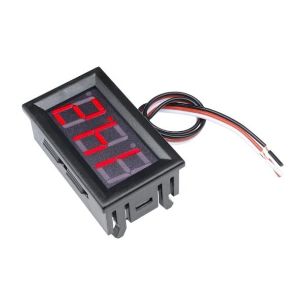 0.56 Inch Mini Red Led Display Panel Voltage Meter Voltmeter Home Use Voltage 3 Three Digital Dc 4.5v 30v Three Wires