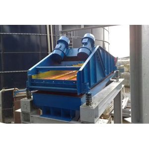 China Dual Electrode Self Synchronization Dewatering Vibrating Screen wholesale