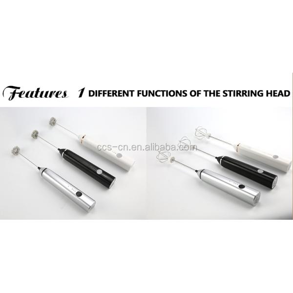 304 Stainless Steel Eggbeater Egg Mixers Usb Rechargeable Eggbeaters Set Handheld Eggbeaters Electric Whisks Egg Beater