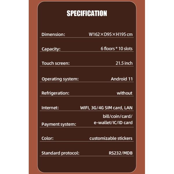 Self Service Vending Machines for Phone Accessories Tech Essentials W162*D95*H195 Cm Streamline Your Business Operations