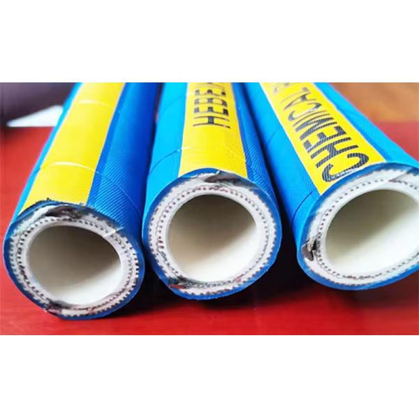 Superflex Continental XLPE Chemical Hose Blue Bulk Resistant Air Hose Coupling Camlock