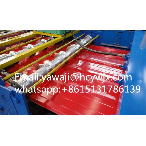 Roofing Sheet Metal PPGI / GI Double Layer Roll Forming Machine