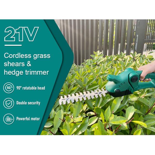 Li-Ion Cordless Electric 21v Handheld Hedge Shrub Trimmer Electric Pruning Shears Adjustable Pruning Tools