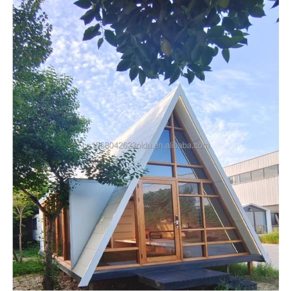 Triangle House Prefabricated Modular Office Garden Home Galvanized Steel Square Tubes Container House B2B For Hotel