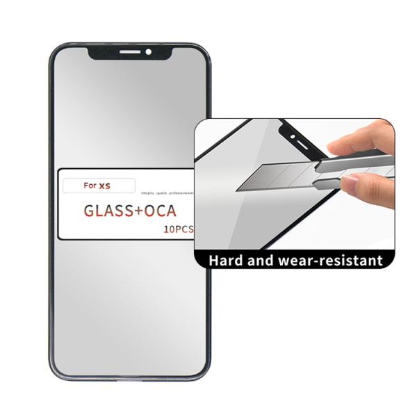 100% Tested Front Glass Lens With Oca for Iphone X Xs Affordable and Durable