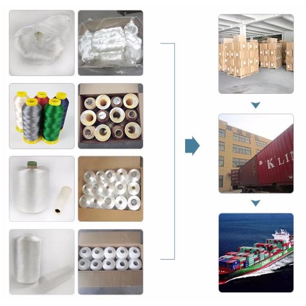 3000y Filament Thread 20/3 Cotton Thread Glazed for Kites 100% Spun Polyester Yarn