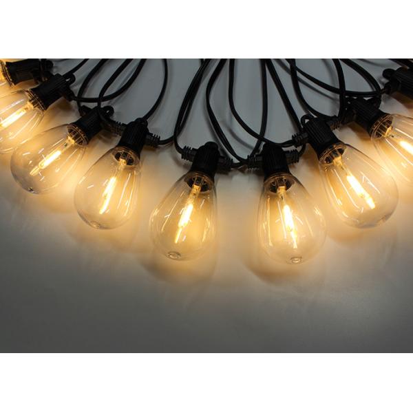 Patent Structure Mini 25ft S14 Bulb LED String Lights