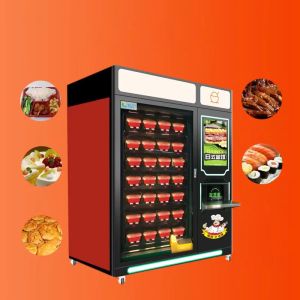 Automatic Elevator Hot Food Vending Machine Food Vending Machine