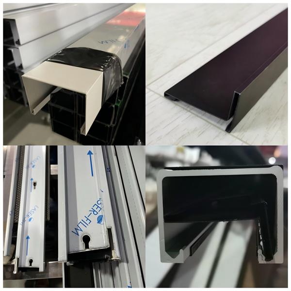 Hidden Wheel Stainless Steel Profile Shower Room Shower Sliding Door Frame