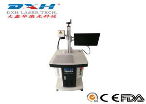 IPG / Raycus Jewellery Laser Marking Machine , Small Laser Etching Machine For Metal