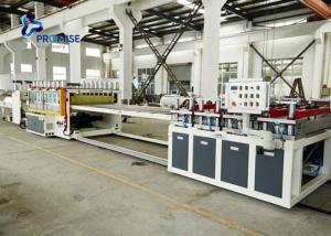 Formwork Plastic Sheet Extrusion Machine , PVC Crust Foam Board Making Machine