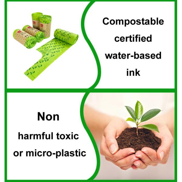 2LB Shopping Biodegradable Plastic Bags Eco Friendly Lightweight