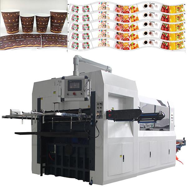 Quality 12KW Dia 1600MM Full Automatic Die Cutting And Creasing Machine for sale