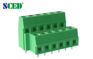 China Right Angle Wiring PCB Terminal Block For Frequency Converters wholesale