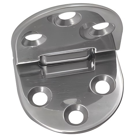304 Stainless Steel Marine Hinge 71mm Length Mirror Polished Boat Hardware