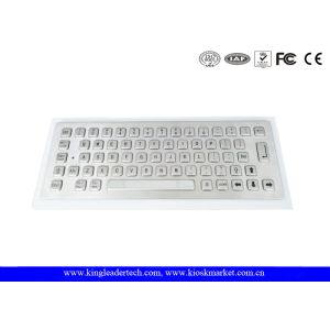 Buy cheap 304 Stainless Steel Industrial Mini Keyboard High Vandal-Proof With 64Keys from wholesalers