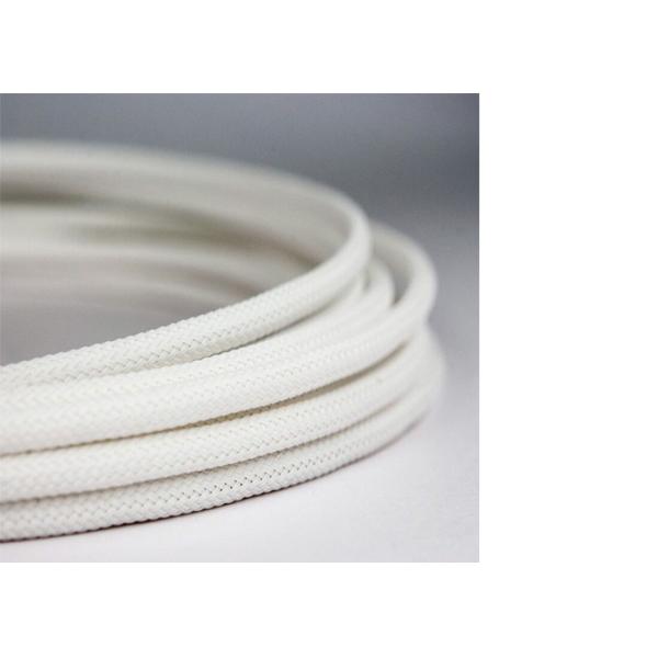 Lightweight / Flexible Braided Nylon Sleeve For Electric Wire Protection