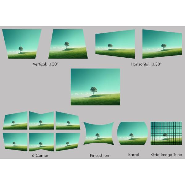 8200 Lumen Large Venue Laser Projector WUXGA Resolution for Golf Simulation