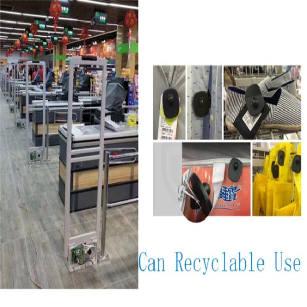 Anti Shoplifting Electronic Shelf EAS Security Tag 45 * 10.8mm