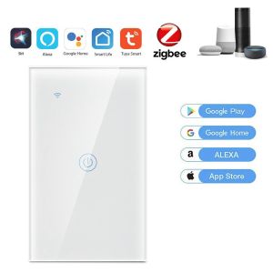 AC 110V-240V ZigBee Smart Switch Tuya