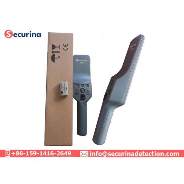 Anti Fall Hand Held Manual Security Metal Detector For Wood V160