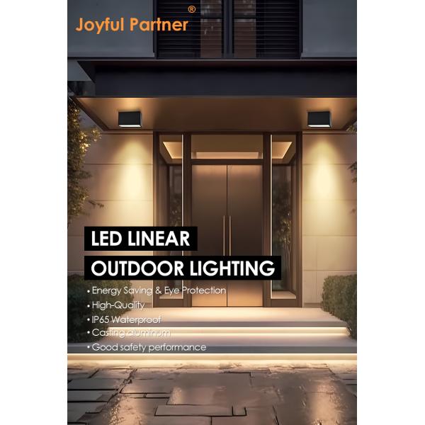 Deep Anti-glare Ceiling Line Lights IP65 Waterproof Aluminum Housing Up Down Wall Light Surface Mounted Decoration Wall Lamp