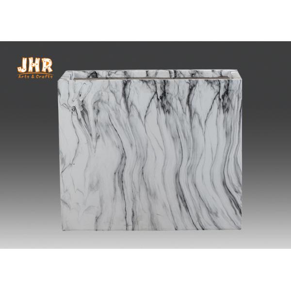 Rectangular Pots Marble Plant Pots Clay Flower Pots MGO Pot Planters Indoor Planters Flower Planter