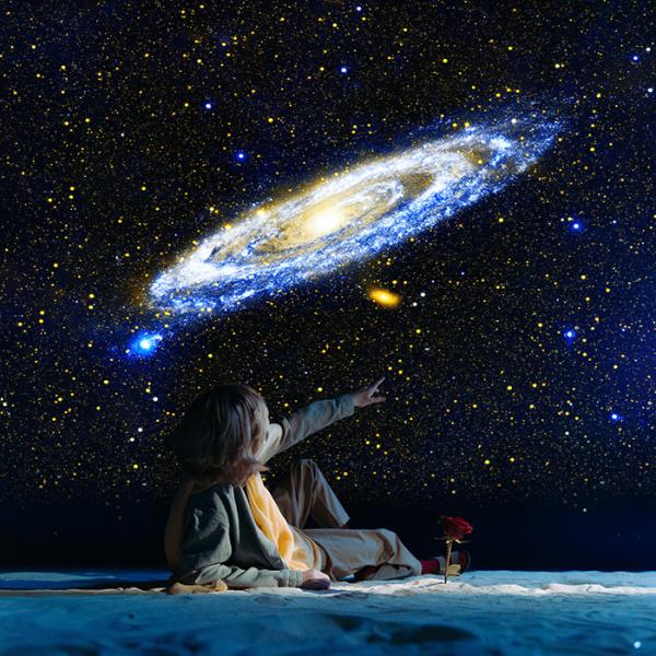 Portable Ceiling Planetarium Galaxy Projector Multicolor With Timing