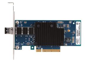China 10G Ethernet LAN Card Fiber Optical Server NIC PCI Eexpress x8 One Port Network Interface Card IDC Application Cards wholesale