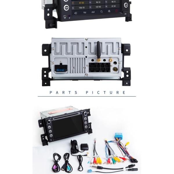 GPS Navigation SUZUKI Car DVD Player Bluetooth - Enabled PX6 RK3399 Cortex-A72 Eight Core