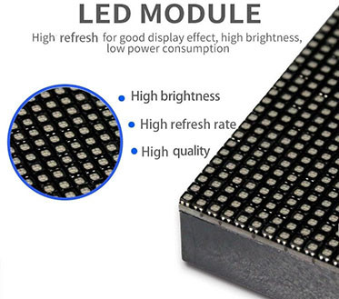 SMD1515 1R1G1B Indoor Led Video Screen P1.25 Seamless Module