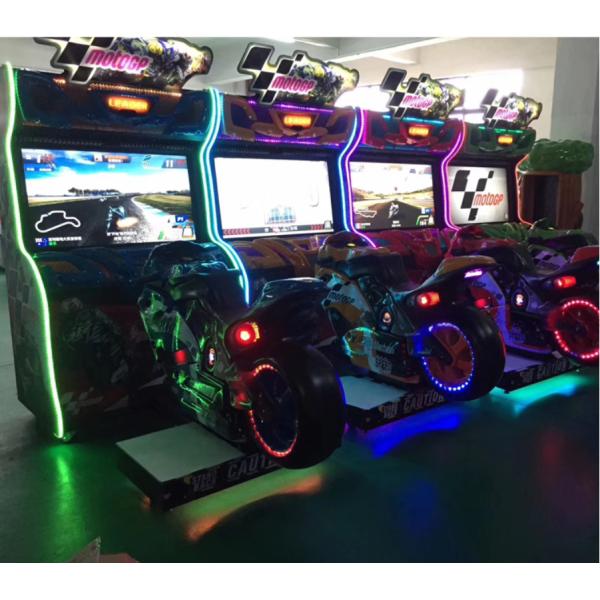 Super Bike Simulator Game Machine controls