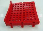 Slotted Apertures Polyurethane Screen Mesh Panel Fit Cylindrical Quarry