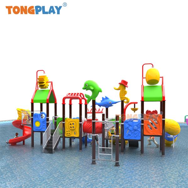 Plastic Water Slides for Amusement Park Combination Water Play Equipment Children Outdoor Playground for Kids &Adults