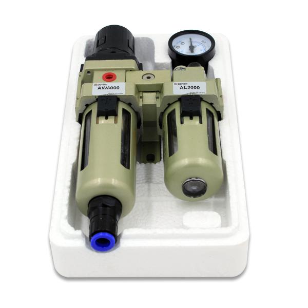 Quality AC Series Pneumatic FRL Units , Air Filter Lubricator And Regulator for sale
