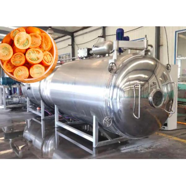 Fruits Vegetables Industrial Freeze Machine 100kg/Batch