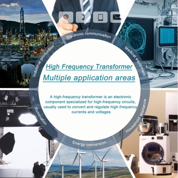 Efficient Energy Conversion EF20 High Frequency Transformer For DC-DC Converter