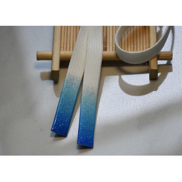 30cm Long Clothing Polyester Drawstring Cord With Shiny Silicone Drops On Both Ends