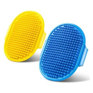 China Reusable Pet Hair Remover Brush , Pet Shampoo Brush 26x12cm wholesale