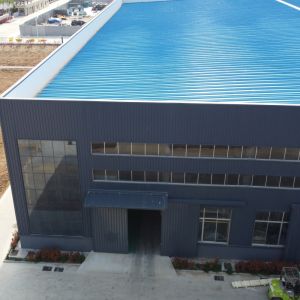 36m Span Steel Structure Warehouse with Fluorocarbon Paint