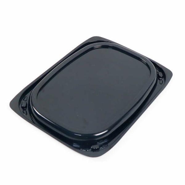 Rectangle Cake Platter With Lid Reusable Buffet Catering Sandwich Trays Disposable Food Snack Party Platter Lid